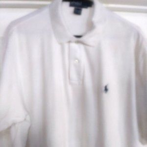 *  Never Worn (too small for me): Polo RALPH LAUREN Men’s 100% Cotton, WHITE, L.